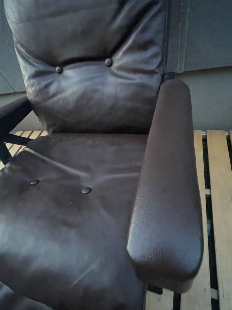 美品　Gravina リクライニングチェア ブラウン　　　折り畳み