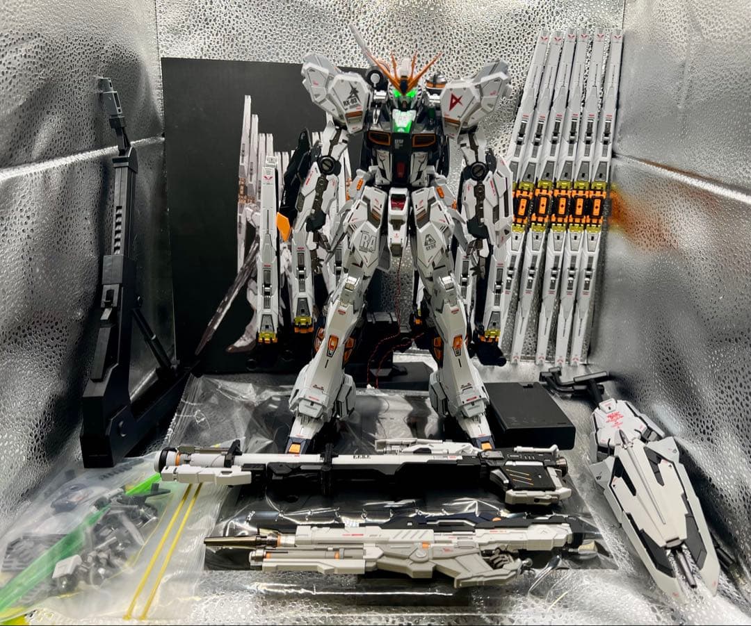 海外製MGミューガンダム(完成品)LED電飾