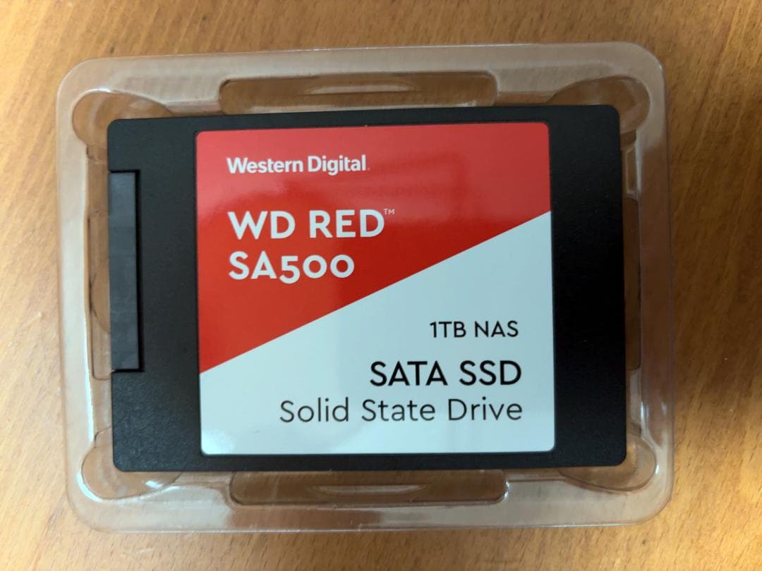 【中古】WD RED SA500 1TB SATA NASおすすめ 国内正規品