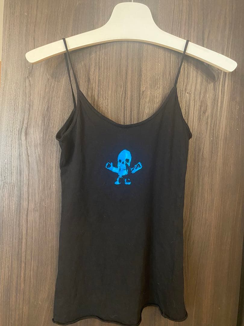 クロムハーツ　キャミソール　希少ブルースカルプリント