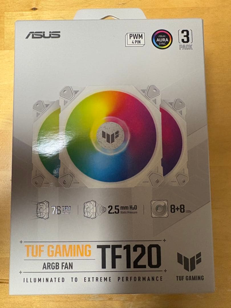 【NAS】様ASUS TF120 ARGB 120mmファン 7個セット