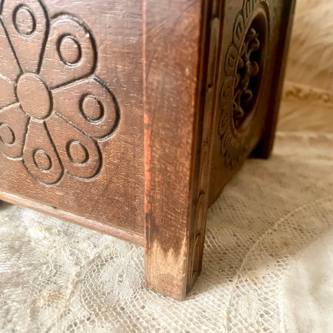 木製ドールチェア　ブルターニュ　ブルトン家具　収納付き　フランスアンティーク