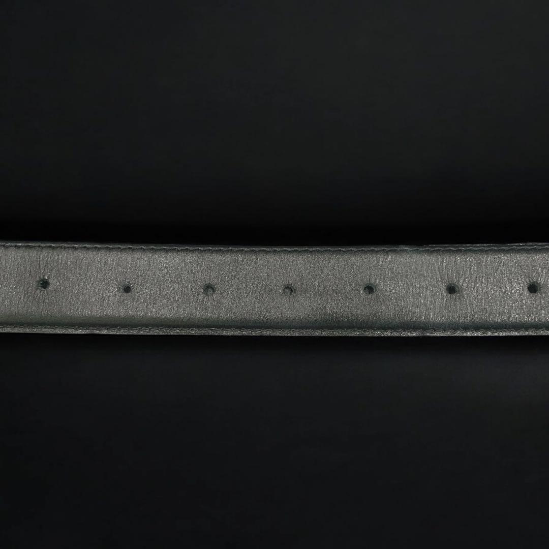 鑑定済み　シャネル　ココマーク バックルベルト レザー ブラック　ゴールド