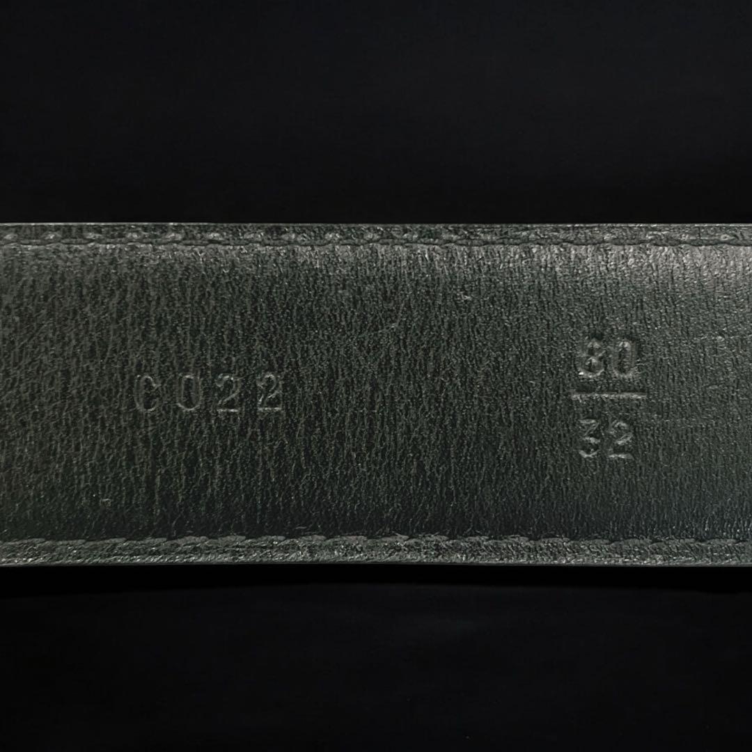 鑑定済み　シャネル　ココマーク バックルベルト レザー ブラック　ゴールド