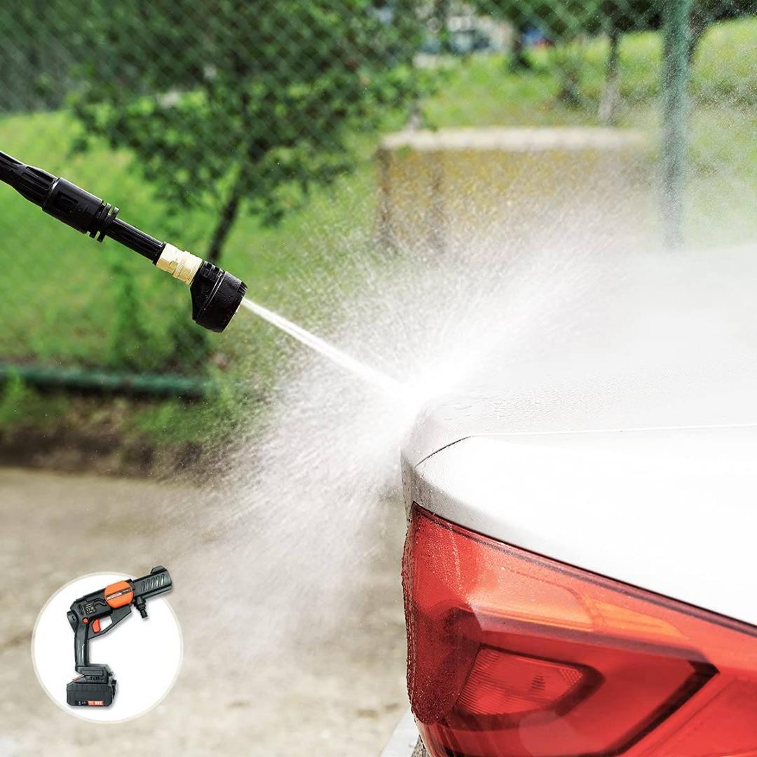高圧洗浄機 多機能ノズル コードレス 洗車フォームモード