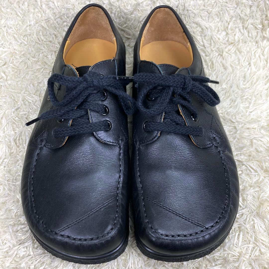 『未使用級』jacoform ヤコフォーム 革靴 レースアップシューズ ブラック