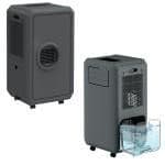 DL-D202501-GY スポットクーラー グレー