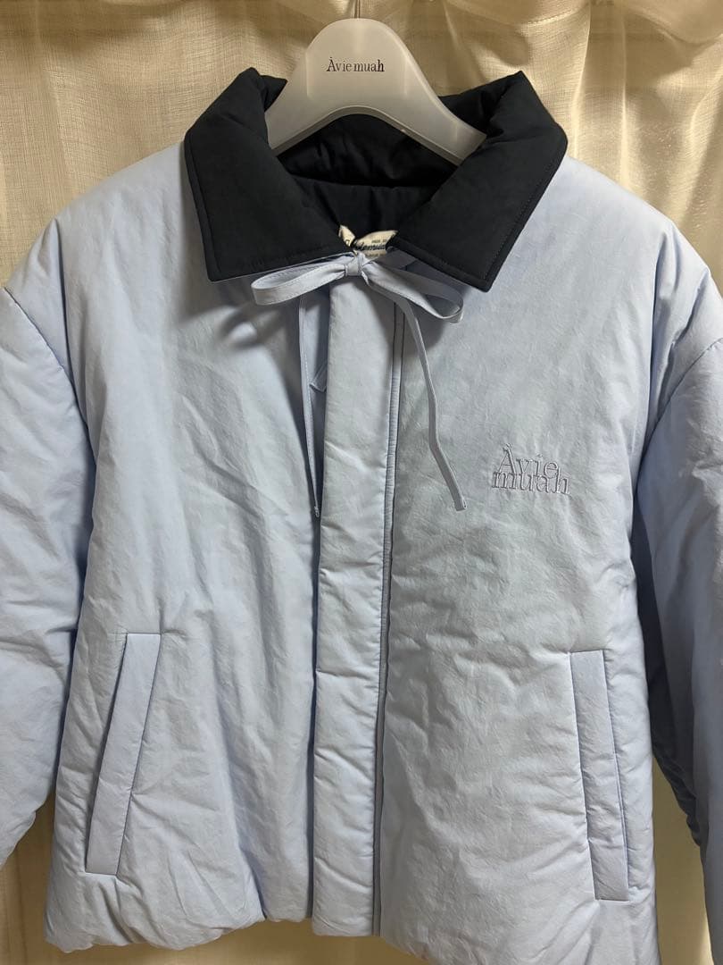 nugu avie muah ダウンジャケット 水色