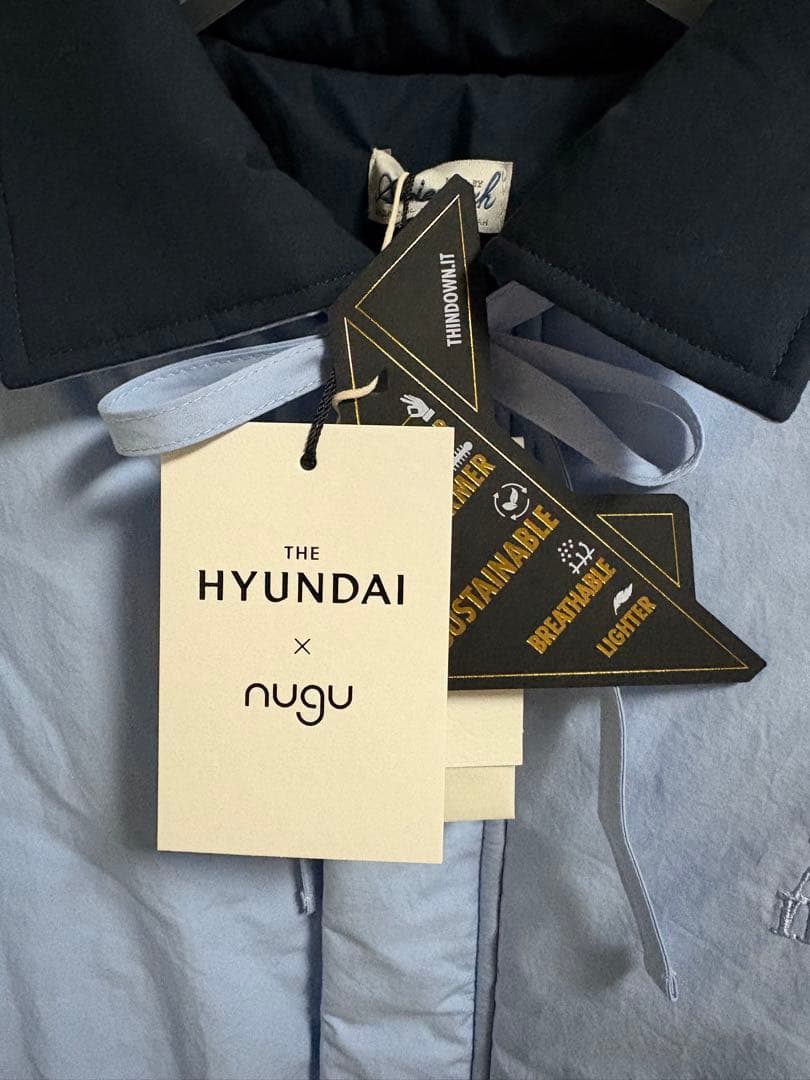 nugu avie muah ダウンジャケット 水色