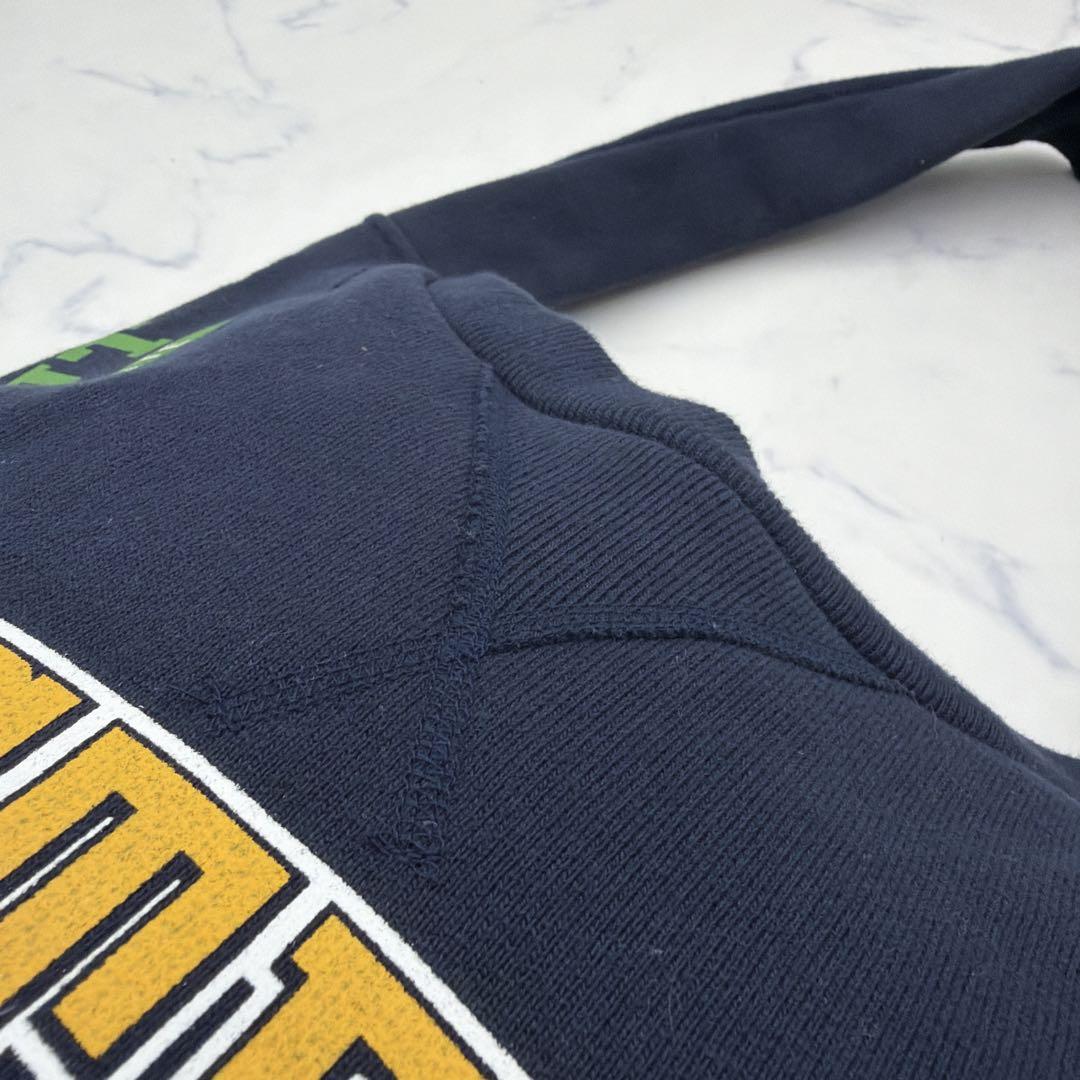 極美品 ヒステリックグラマー スウェット リメイク バッグ ガール 紺 希少