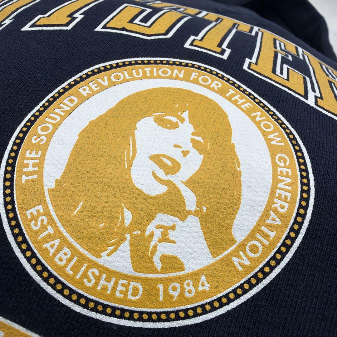 極美品 ヒステリックグラマー スウェット リメイク バッグ ガール 紺 希少