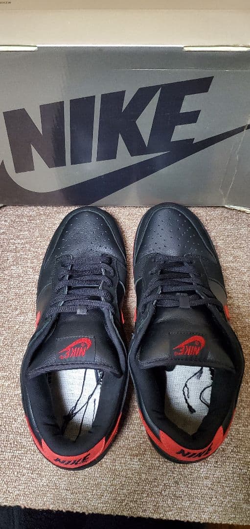 靴 NIKE Dunk Low Pro SB \"Black Devil\"