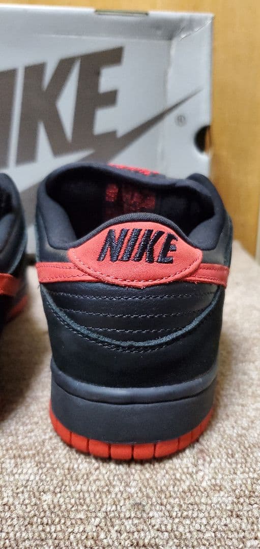 靴 NIKE Dunk Low Pro SB \"Black Devil\"