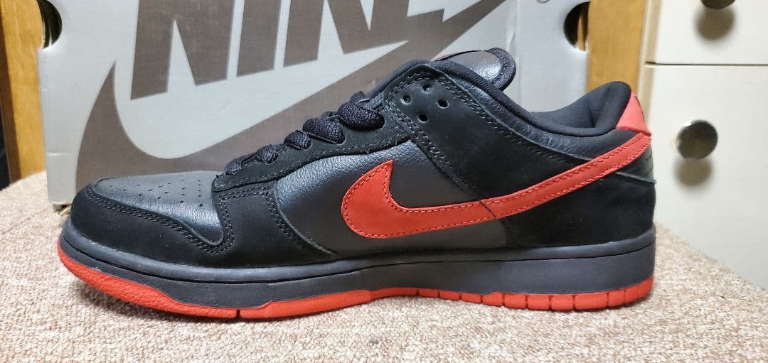 靴 NIKE Dunk Low Pro SB \"Black Devil\"