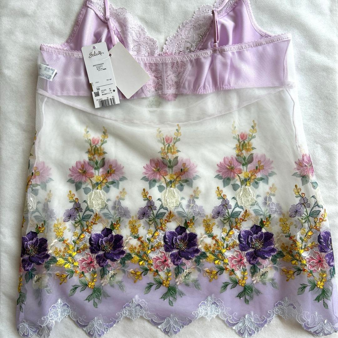 サルート 93G SATC セットアップ（キャミ＋Ｔバック）M PU