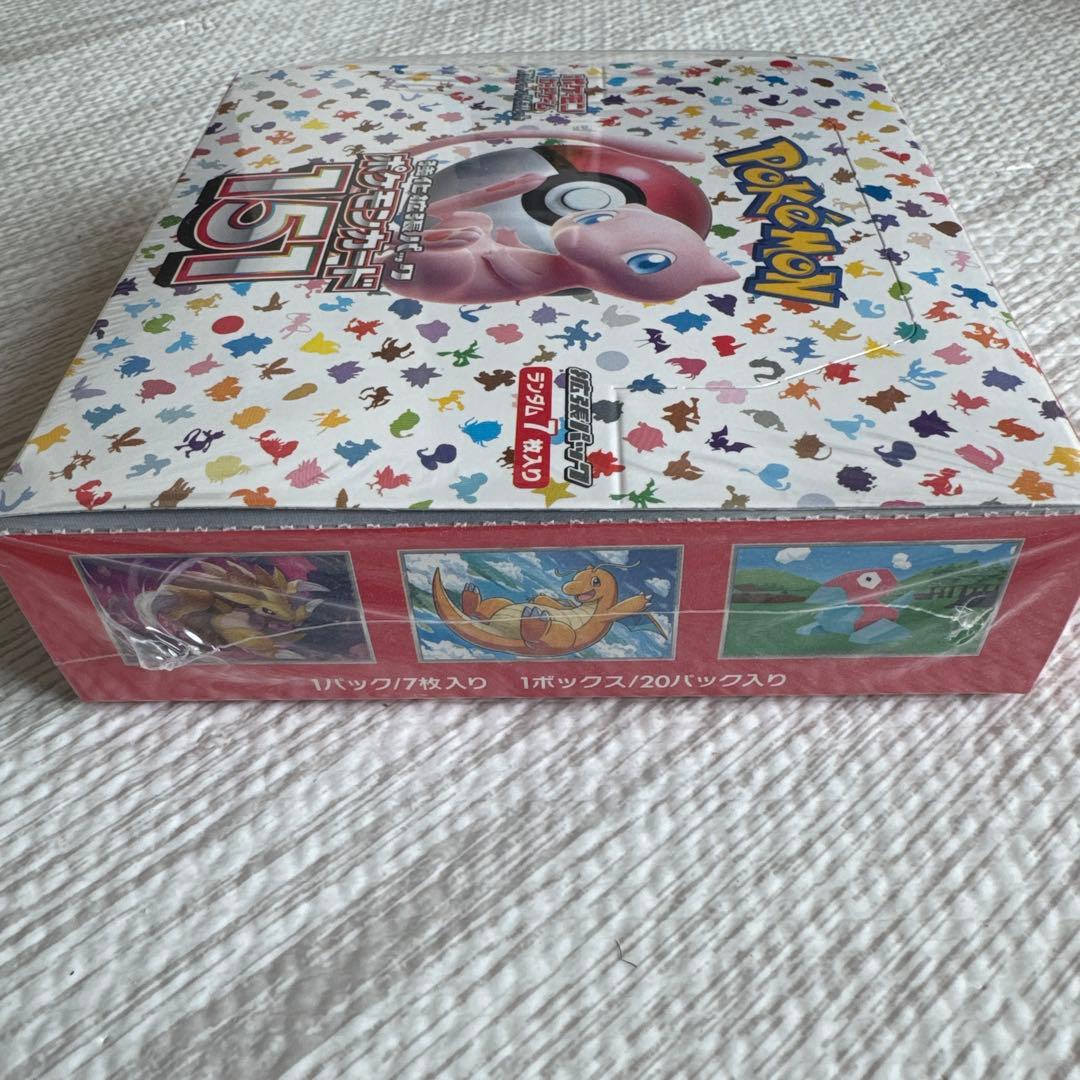 ポケモンカード151 1BOX シュリンク付き