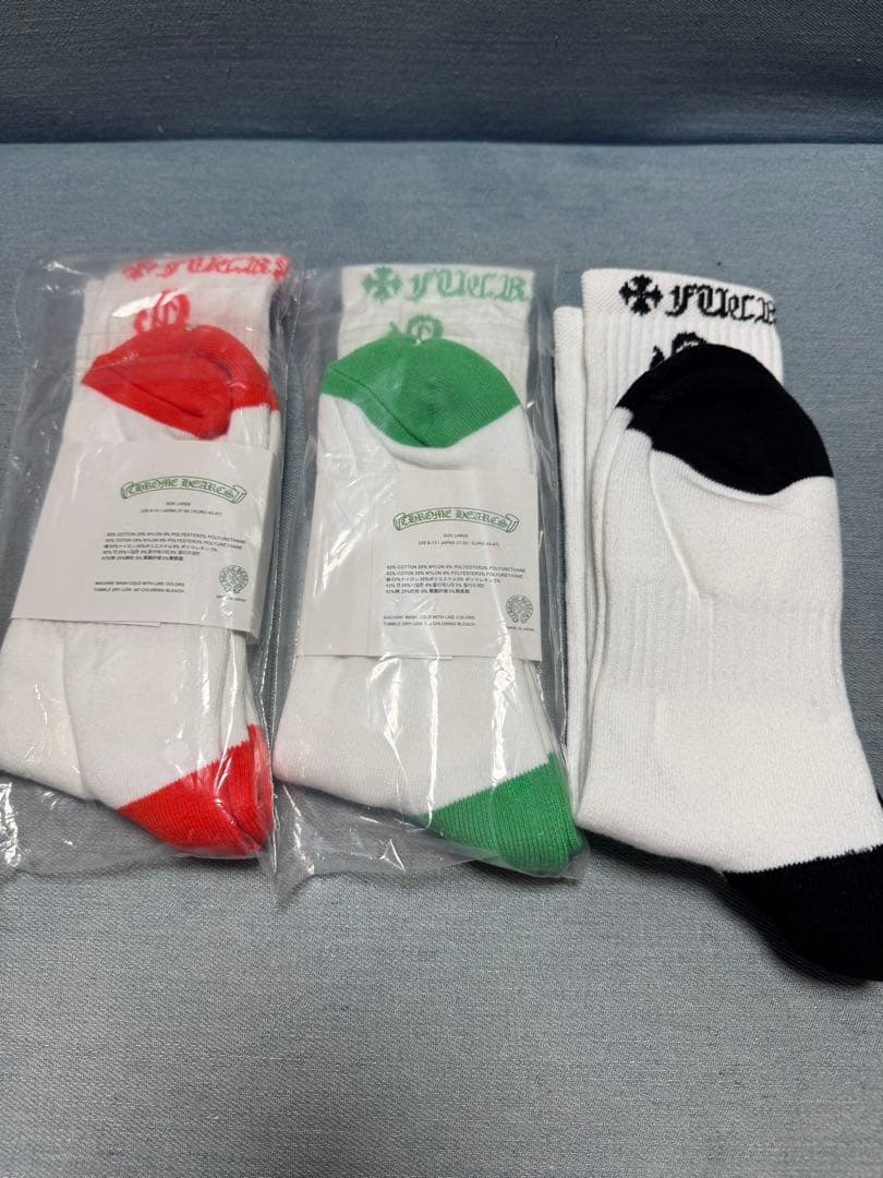 クロムハーツ　ソックス　3点セット