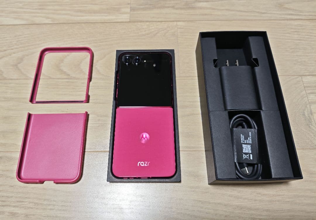 motorola razr 50 ultra SIMフリー ホットピンク