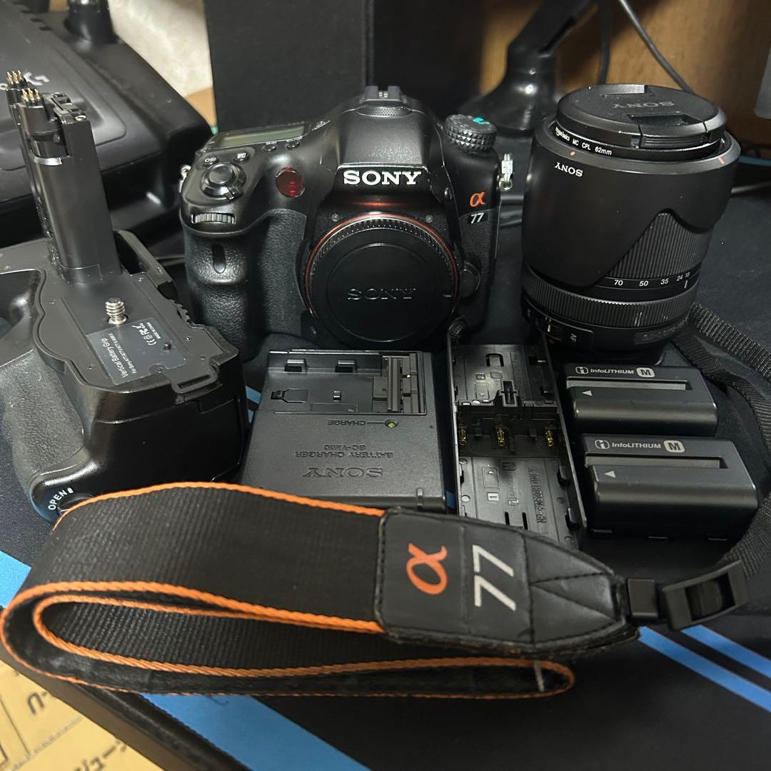美品 SONY デジタル一眼 α77 SLT-A77V セット