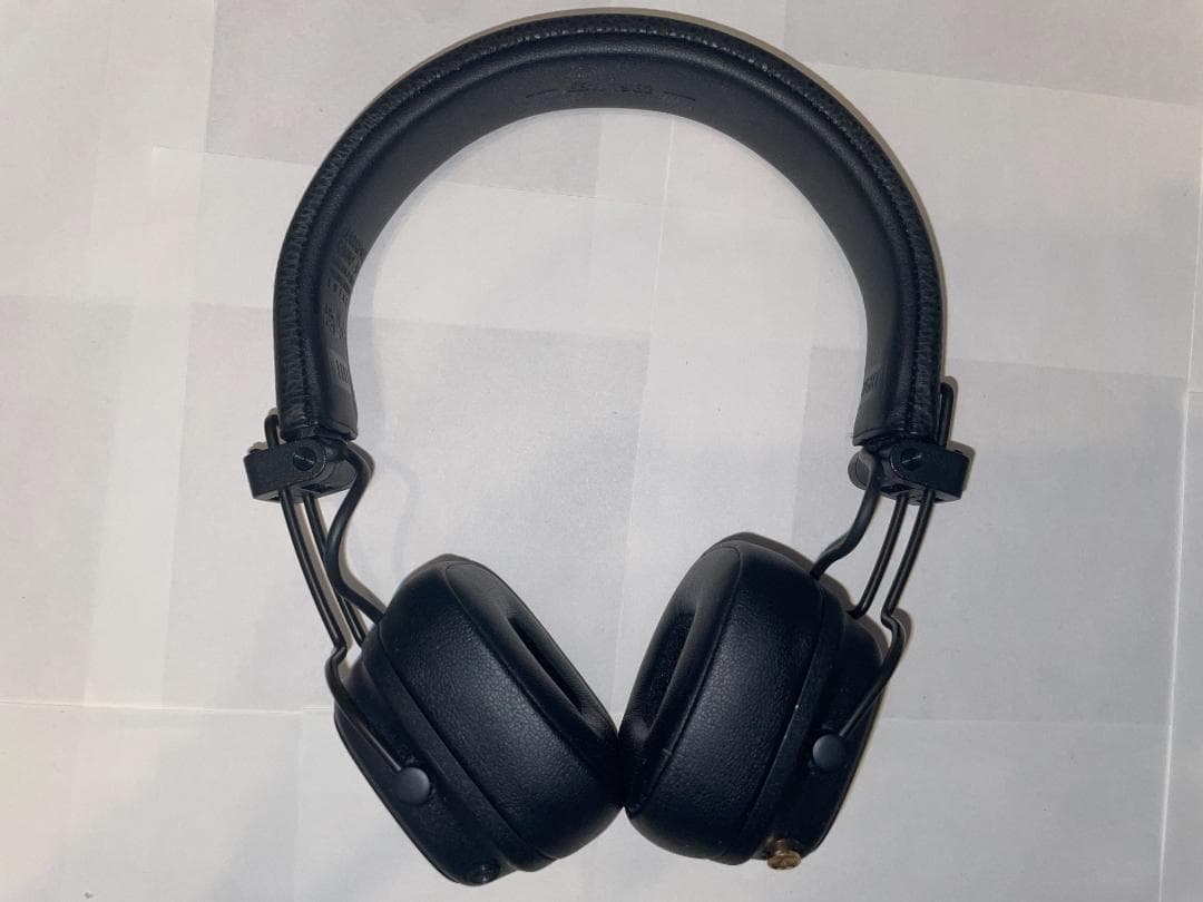 超美品 Marshall ワイヤレスヘッドフォン MAJOR V ブラック_12