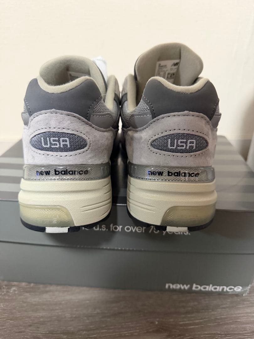 New Balance 992 グレー 未使用 タグ付き