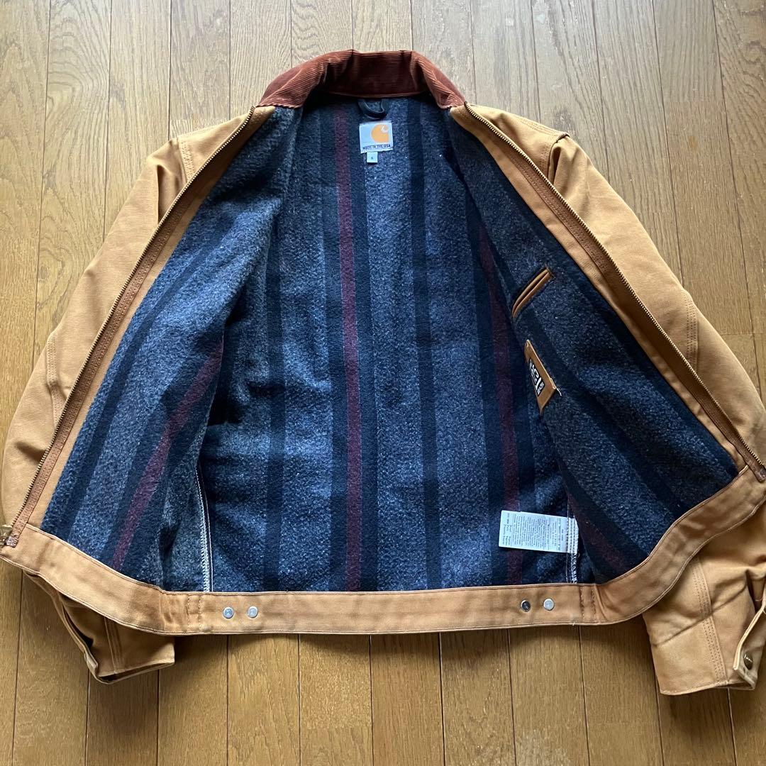 美品！Carhartt トラディショナルジャケット ブラック コート J001