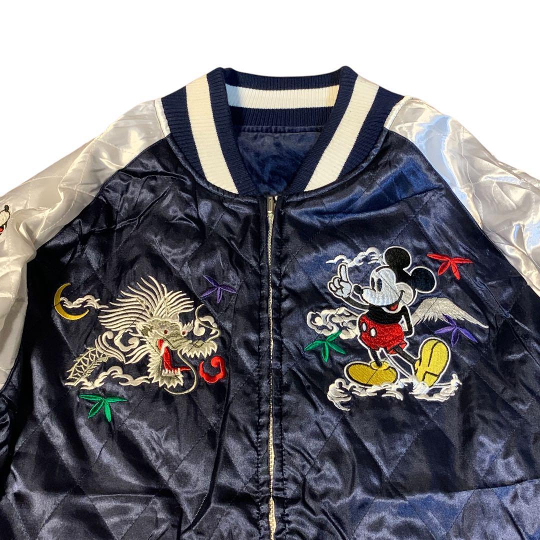 ★ミッキー ディズニー ビンテージ スカジャン リバーシブル★