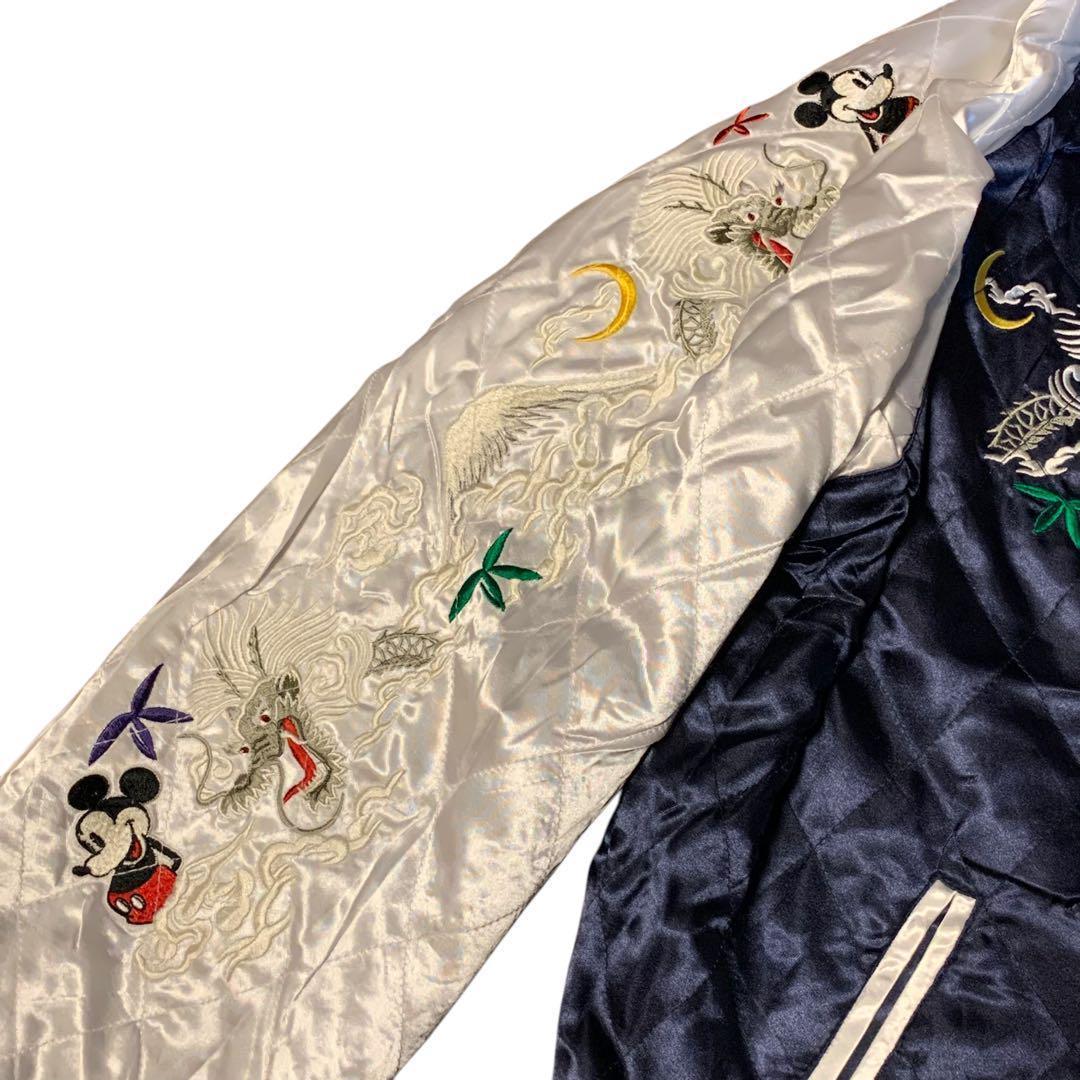 ★ミッキー ディズニー ビンテージ スカジャン リバーシブル★