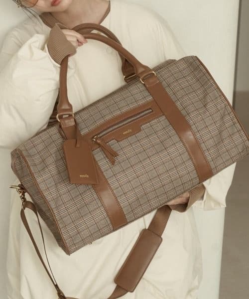 【　nunela　】トラベル　ボストンバック　No.9