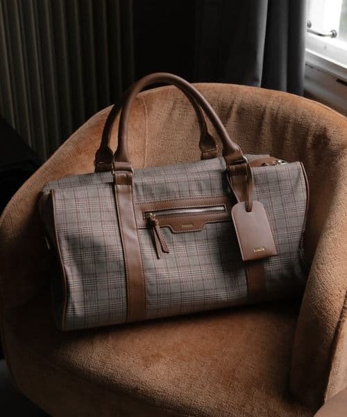 【　nunela　】トラベル　ボストンバック　No.9