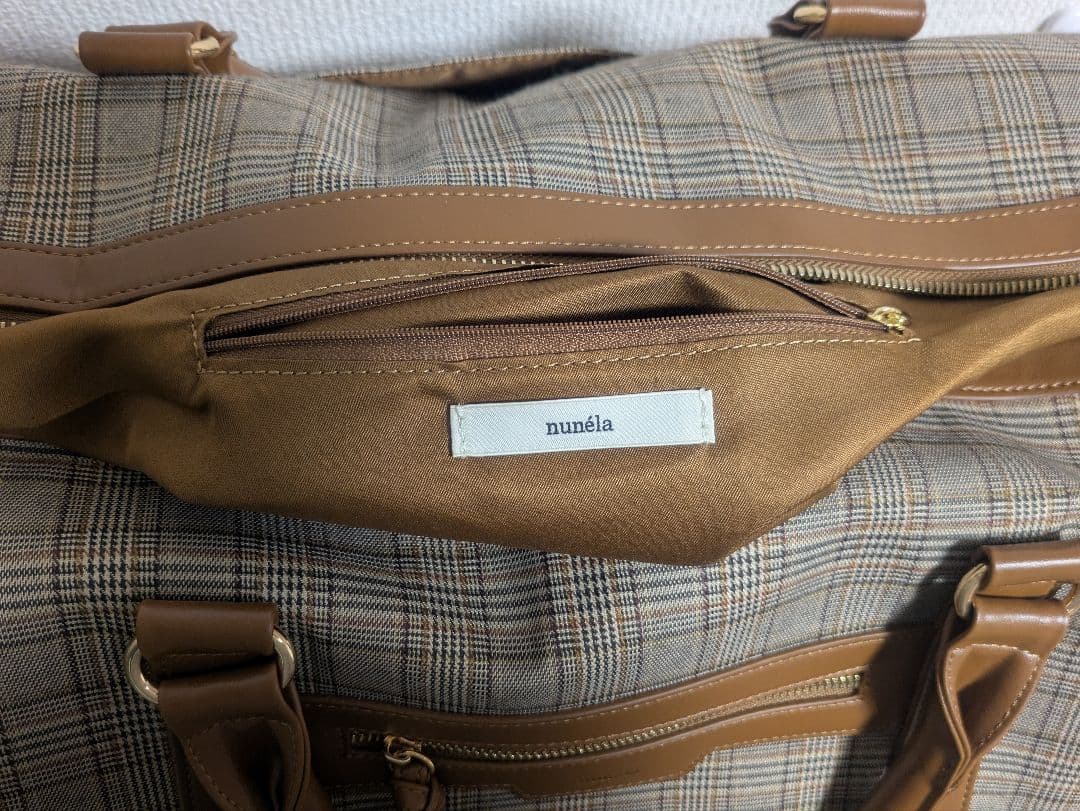 【　nunela　】トラベル　ボストンバック　No.9