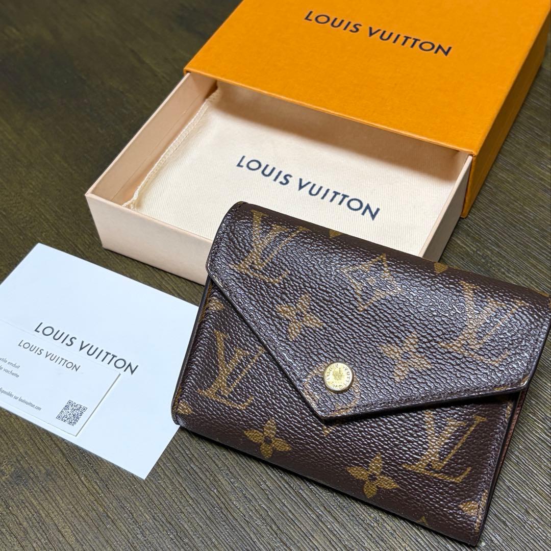 タイムセール！！　ルイヴィトン　ポルトフォイユ　ヴィクトリーヌ　財布