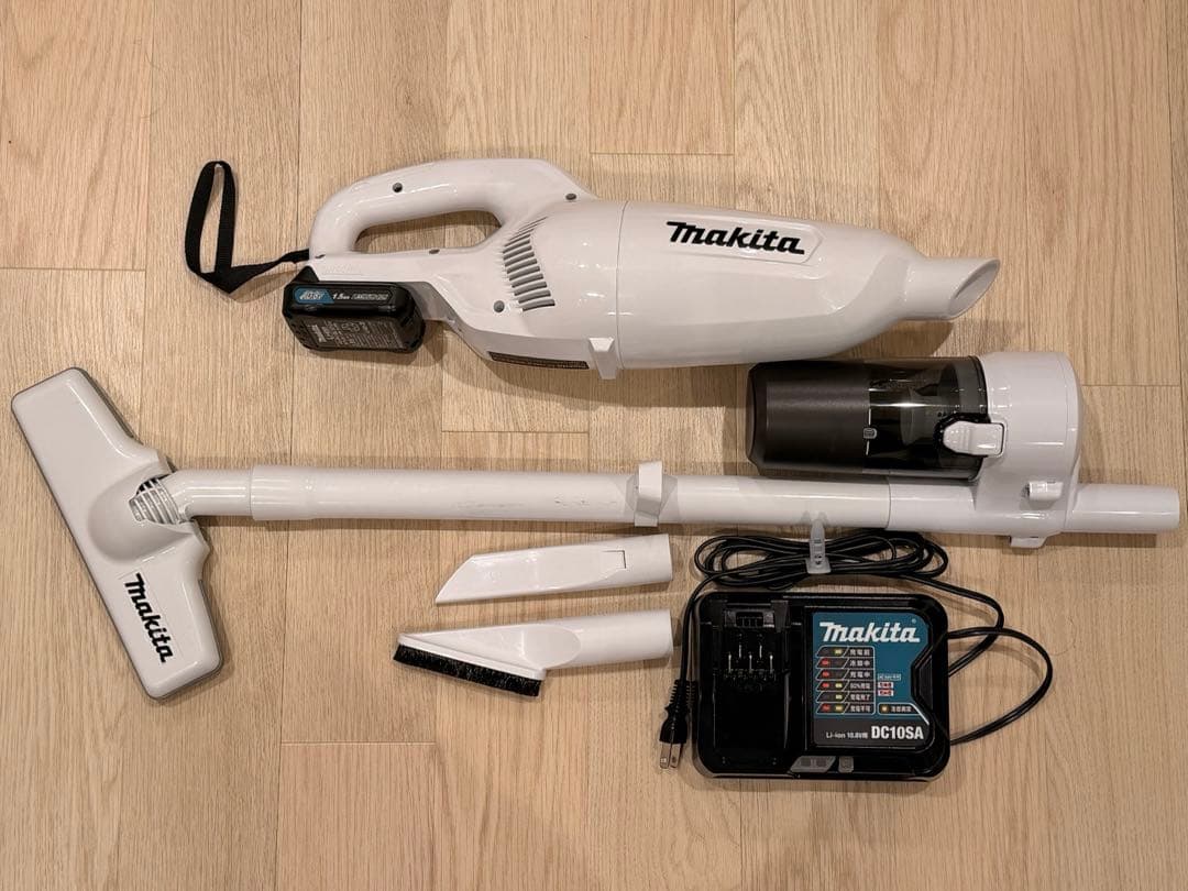 マキタ　充電式スティック掃除機　CL-108FDSHW