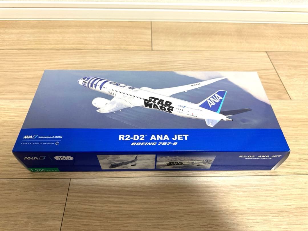 ジュン】ANA R2-D2 ANA JET 1/200 B787-9 新品
