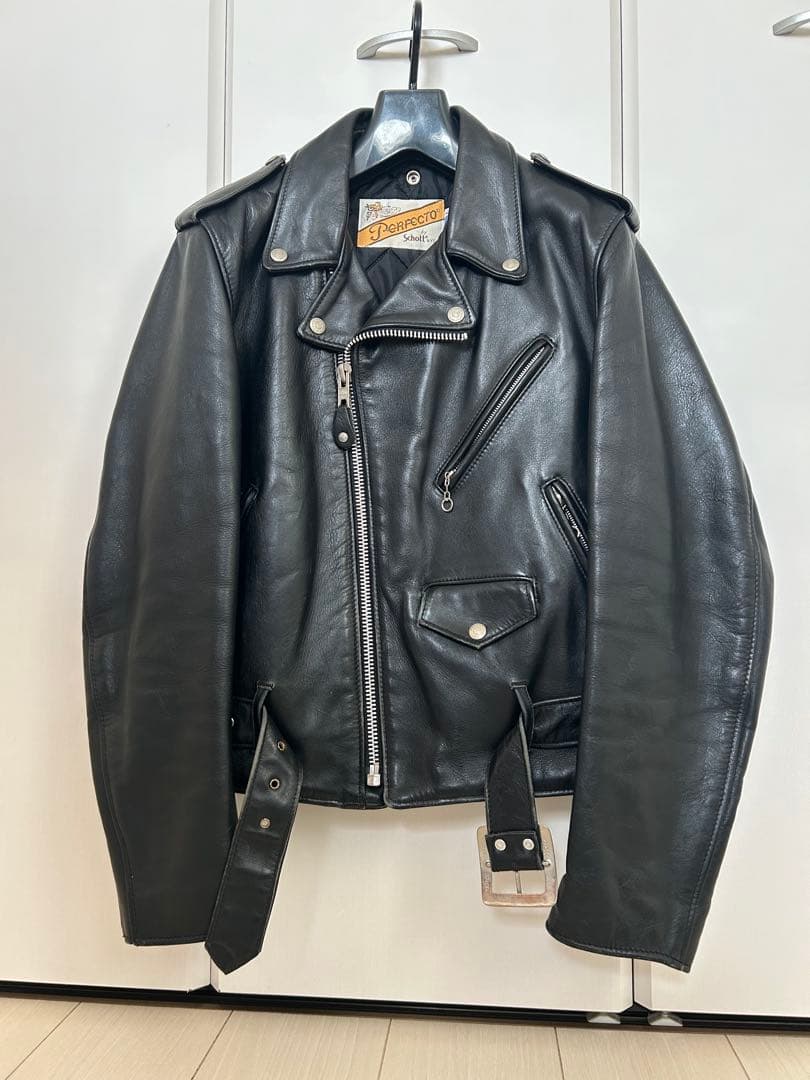 schott 90s バイカータグ後期 ダブルライダースジャケット