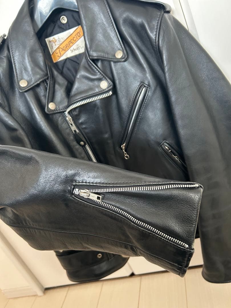 schott 90s バイカータグ後期 ダブルライダースジャケット