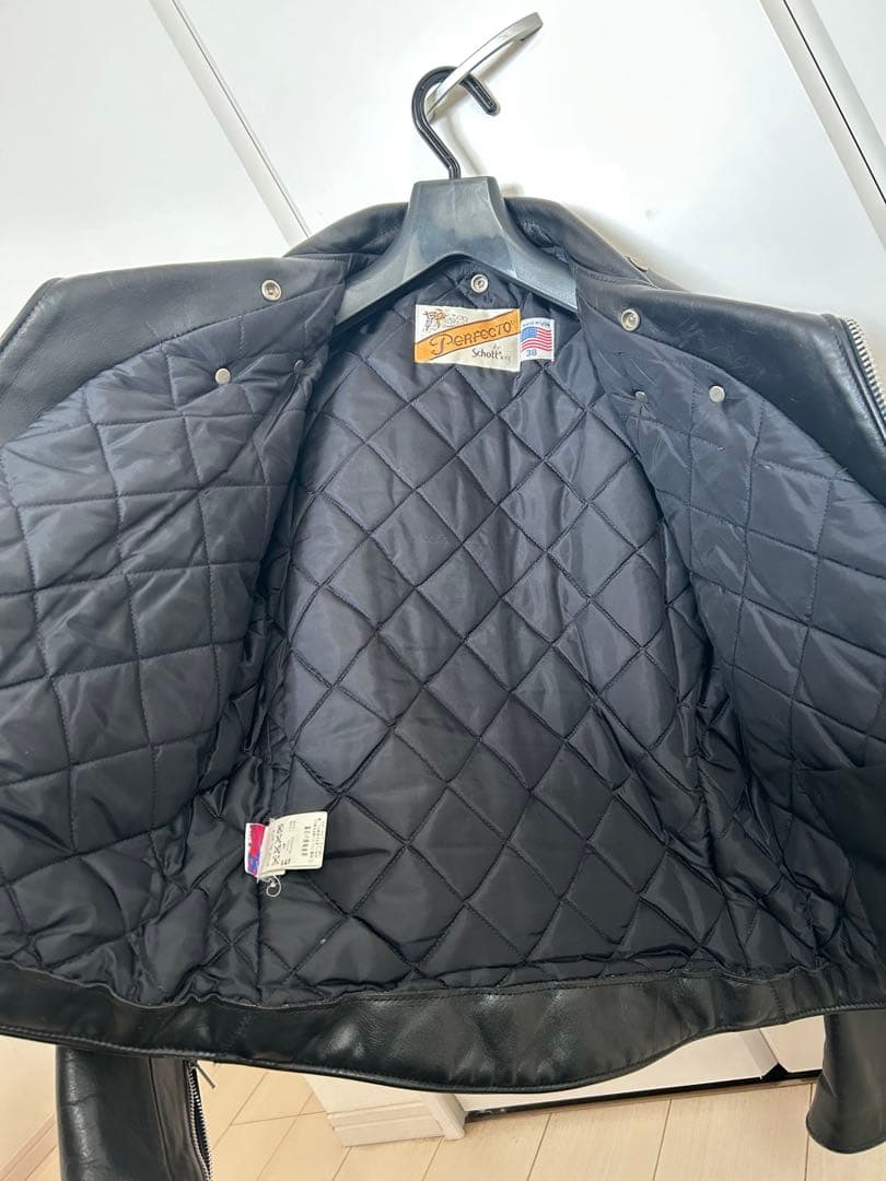 schott 90s バイカータグ後期 ダブルライダースジャケット