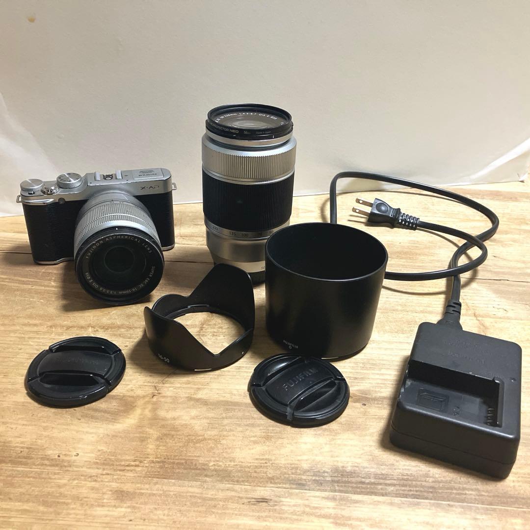 ナ*ナ様 FUJIFILM X-A2 ミラーレスカメラセット/レンズ2種/本体ジ