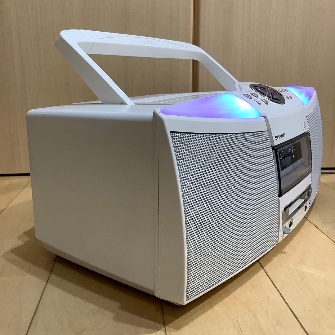 シャープMDラジカセSD-FY100中古品 CDラジカセ カセットテープ