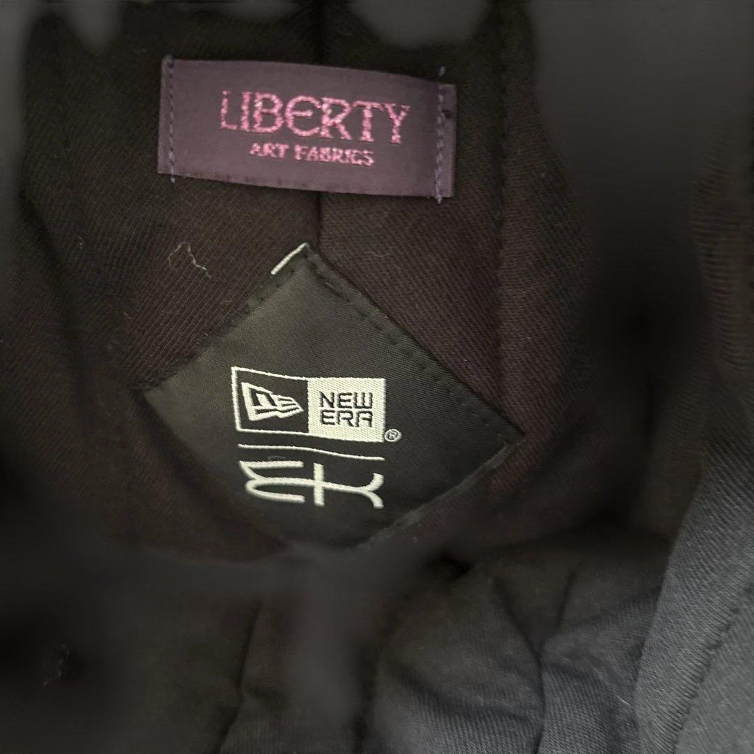 ニューエラ×liberty コラボ　フライトキャップ　ペイズリー