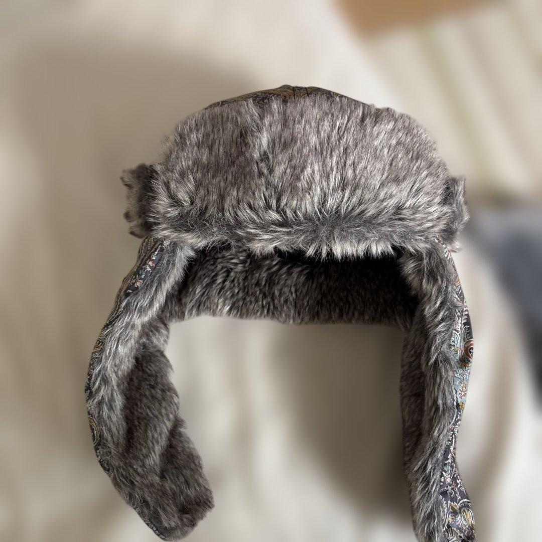 ニューエラ×liberty コラボ　フライトキャップ　ペイズリー