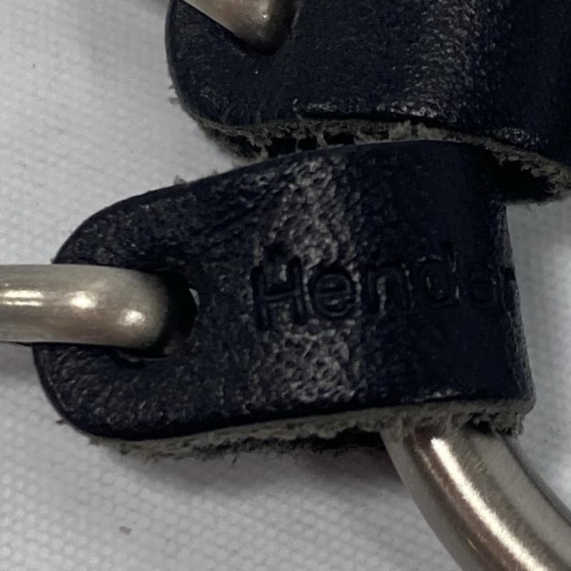 エンダースキーマ/ノットアーミーキーフロッグ/キーリング/3連/レザー/ブラック