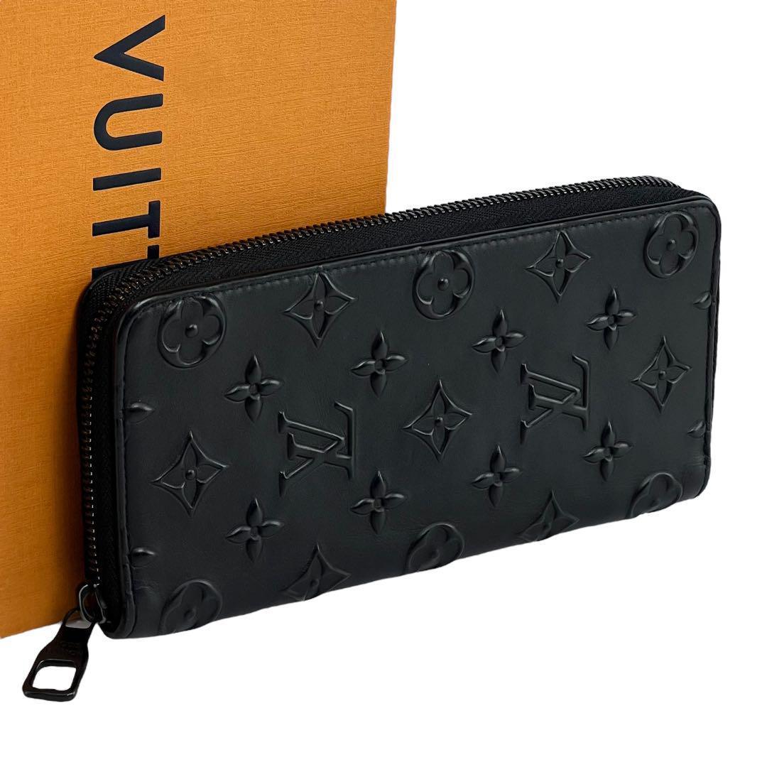 【極美品・現行モデル】ルイヴィトン　ラウンドファスナー　長財布　黒　ブラック