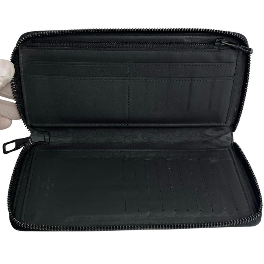 【極美品・現行モデル】ルイヴィトン　ラウンドファスナー　長財布　黒　ブラック