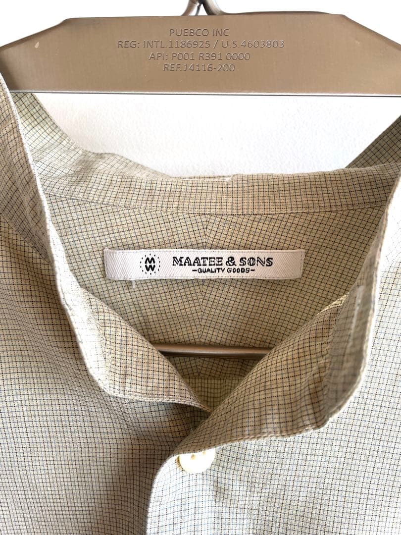 トップス MAATEE&SONS Pull Over Shirt
