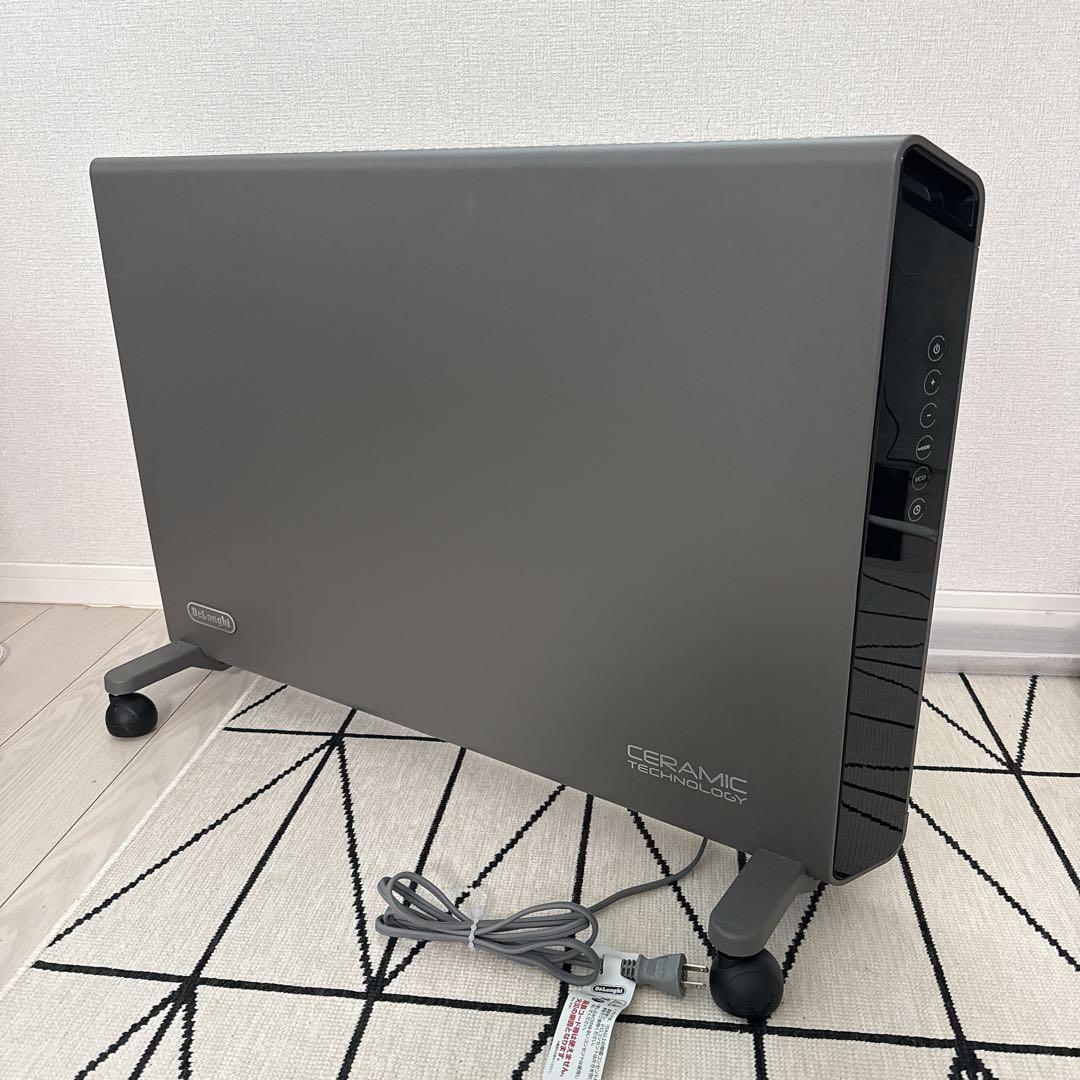 美品✨DeLonghi　デロンギ　コンベクターヒーター　グレー