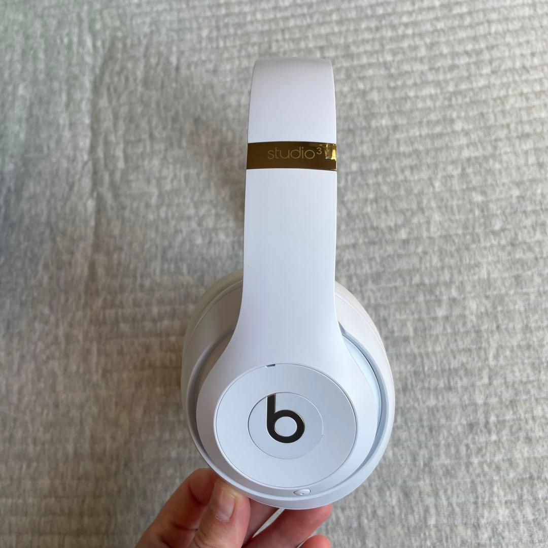 Beats studio3 ワイヤレスヘッドホン ホワイト