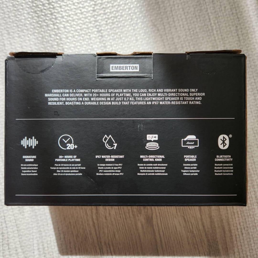 Marshall　EMBERTON ワイヤレススピーカー グリーン