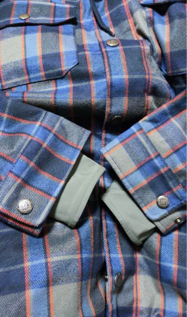 BURTON バートン スノーボードウェア ジャケット チェック メンズL