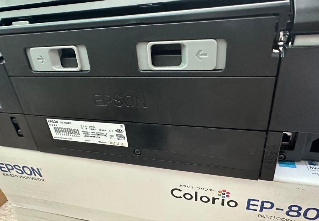 【ジャンク品】 EPSON EP-806AB インクジェットプリンター 本体